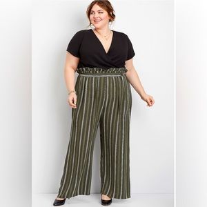 Romper Stripe Jumpsuit Plus Size Size 2 Maurice’s NWT
